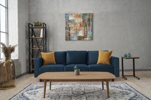 Atelier del Sofa 3-místná pohovka Kale Velvet - Oil Green, Zelená