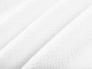 Biante Mušelínový povlak na polštář MSN-010 Bílý 40 x 40 cm