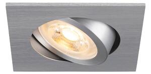 LA 1007373 NEW TRIA® 68 stropní vestavné svítidlo, čtvercové, max. 10W GU10, hliník - BIG WHITE (SLV)