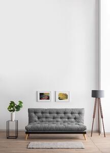 Atelier del Sofa 3-místná pohovka Saki - Light Grey, Světlá Šedá