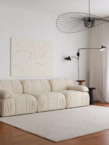 Atelier del Sofa 3-místná pohovka Soli 3 Seater - White, Bílá