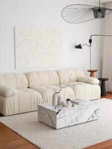 Atelier del Sofa 3-místná pohovka Soli 3 Seater - White, Bílá