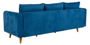 Atelier del Sofa 3-místná pohovka Sofia - Dark Blue, Tmavá Modrá