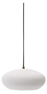 Bílé závěsné svítidlo s kovovým stínidlem ø 40 cm Inda – Kave Home