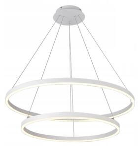 Toolight - Závěsná stropní lampa Vegas LED s dálkovým ovládáním - chrom - APP659
