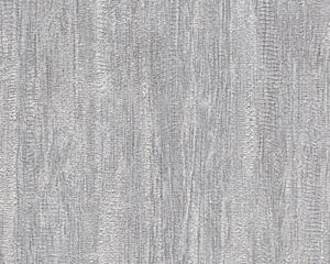 A.S. Création | Vliesová tapeta na zeď Smart Surfaces 39561-2 | 0,53 x 10,05 m | šedá, metalická