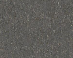 A.S. Création | Vliesová tapeta na zeď Smart Surfaces 39562-6 | 0,53 x 10,05 m | šedá, hnědá, metalická