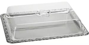 Servírovací tác s poklopem APS 42x31 cm, ozdobný okraj