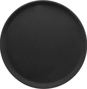 Cambro Tác podnos kulatý 27,9 cm protiskluzový černý