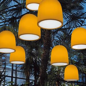 Modo Luce Campanone závěsné světlo Ø 51cm oranžová