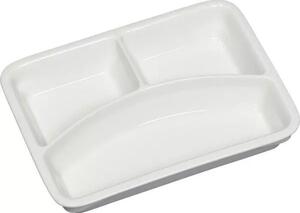Gastro Talíř hranatý třídílný Gastro 23,2x17,6 cm