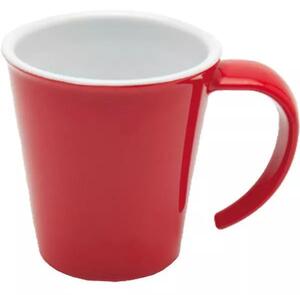 Hrnek na kávu plast Ornamin 350 ml, červený