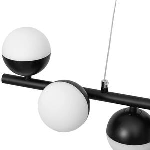 Toolight - Závěsná stropní lampa Globe LED - černá - APP400-CP