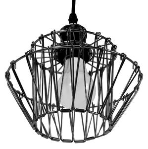 Toolight - Závěsná stropní lampa Wire - černá - APP941-1CP