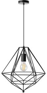 Toolight - Závěsná stropní lampa Reno - černá - APP218