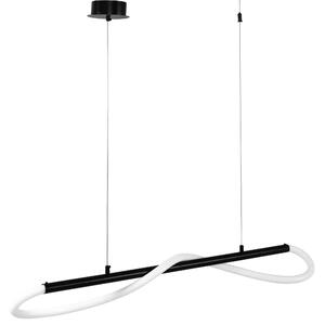 Toolight - Závěsná stropní lampa Line LED - černá - APP853-CP
