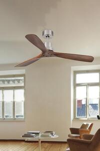 LANTAU L stropní ventilátor, matný nikl s DC motorem - FARO