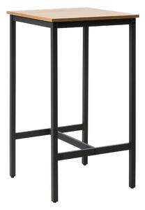 Barový stůl v dekoru dubu 60x60 cm Cesura – Unique Furniture
