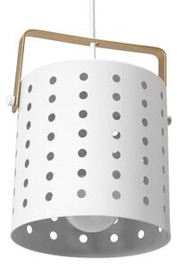 Toolight - Závěsná stropní lampa Perfor - bílá - APP957-1CP