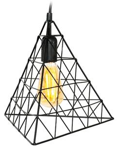 Toolight - Závěsná stropní lampa Loft - černá - LH2058