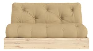 Světle hnědá rozkládací pohovka 145 cm Flip – Karup Design