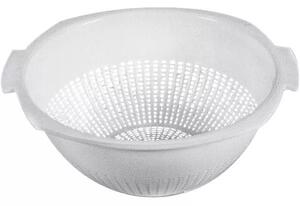 Cedník na zeleninu plast Gastro 35 cm, bílý