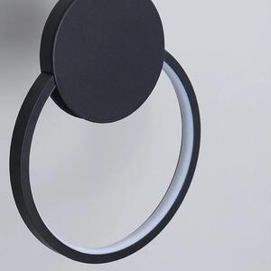 Toolight - Závěsná stropní lampa Round LED - černá - APP852-CP