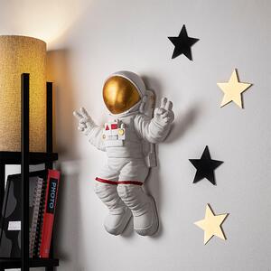ASIR Nástěnná dekorace YAK-001 astronaut zlatý
