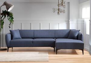Atelier del Sofa Rohová sedací souprava Belissimo Right - Blue, Modrá