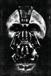 Umělecký tisk The Dark Knight Trilogy - Bane Mask, (26.7 x 40 cm)