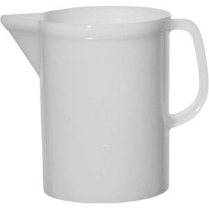 Odměrka plast Gastro 5000 ml, bílá