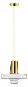Toolight - Závěsná stropní lampa Metal LED - zlatá - APP553-1CP
