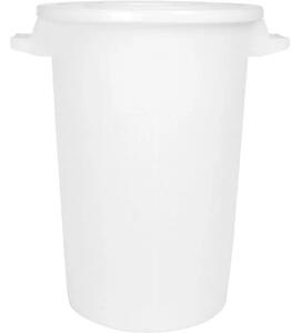 Gastro Sud na potraviny plast 100 l, bílý, s víkem