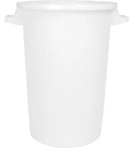 Gastro Sud na potraviny plast 75 l, bílý, s víkem