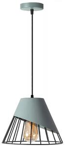 Toolight - Závěsná stropní lampa Loft - šedá - APP229-1CP
