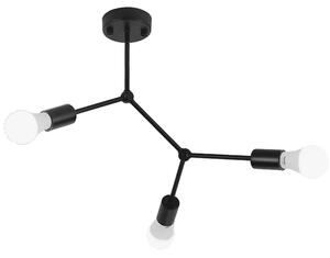 Toolight - Závěsná stropní lampa Visci 3 - černá - APP736-3C