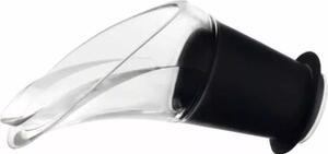 Výlevka na víno Vacu Vin, černá, 2 ks