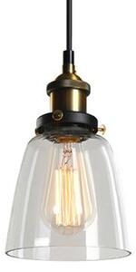 Toolight - Závěsná stropní lampa Verto D - černá - APP048-1CP