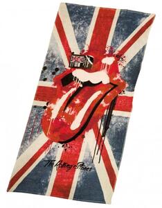 Carbotex Bavlněná froté osuška 70x140 cm - Rolling Stones American Flag