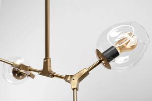 Toolight - Závěsná stropní lampa Visci 5 - zlatá - APP506-5C
