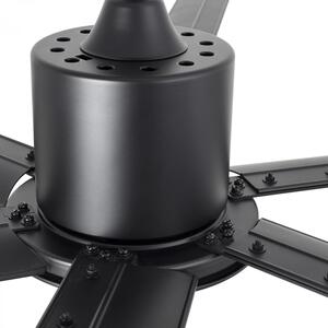 ANDROS XL stropní ventilátor, černá s DC motorem - FARO