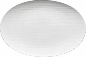Talíř oválný Rosenthal Mesh 35x26 cm, bílá