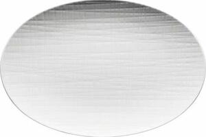 Talíř oválný Rosenthal Mesh 25x18 cm, bílá