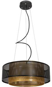 Toolight - Závěsná stropní lampa Fence - černá/zlatá - APP1000-CP