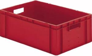 Gastro Přepravka plast 60x40x32 cm, červená