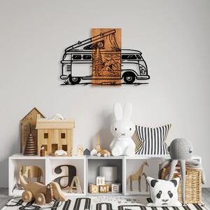 ASIR Nástěnná dřevěná dekorace CARAVAN HOLIDAY