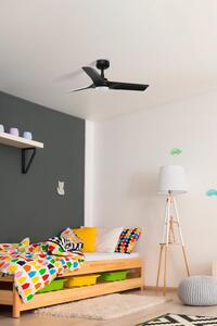 HEY S LED stropní ventilátor, černá - FARO