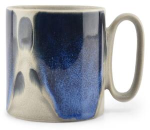 Modrý/šedý kameninový hrnek 390 ml Paint – Salt&Pepper