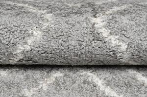 Kusový koberec shaggy Prim šedý 60x100cm