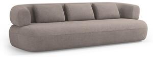 Světle hnědá pohovka z textilie bouclé 226 cm Jenny – Micadoni